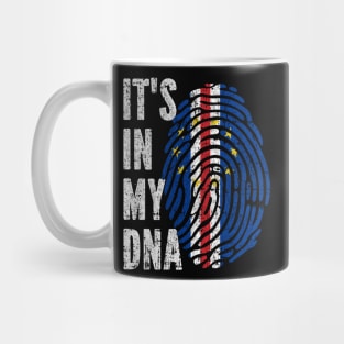 IT'S IN MY DNA Cape Verde Flag Men Women Kids Mug